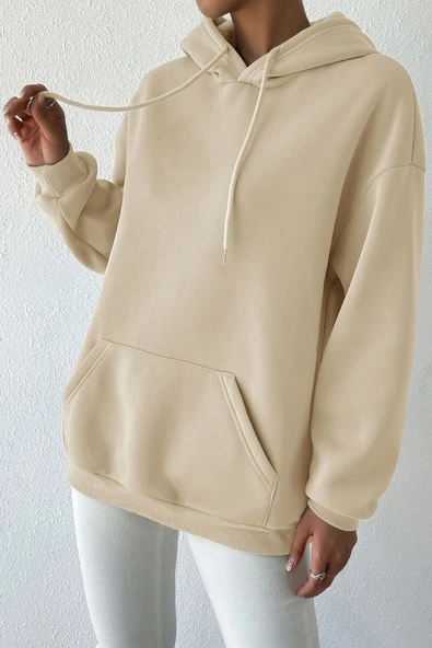 Unisex Pusula Sırt Baskılı Sweatshirt - Resim 10