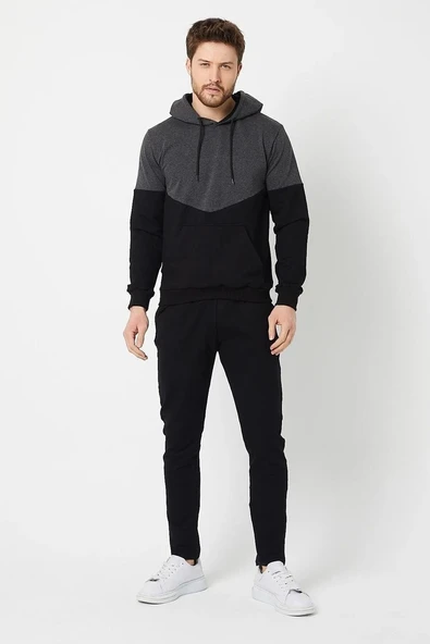 Unisex Antrasit Eşofman Takımı ürün görseli 1