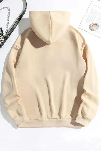 Unisex All Day Rabbit Baskılı Sweatshirt - Resim 5