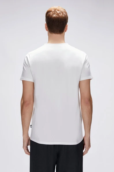 Bad Bear Hyper Beyaz Erkek Baskılı Tişört - Resim 5