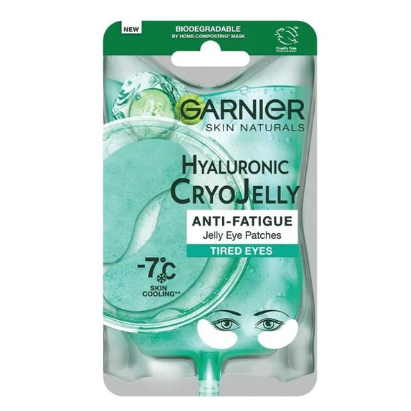 Garnıer Hyaluronıc Cryo Jelly Serinletici Etkili Jel Kağıt Göz Maskesi