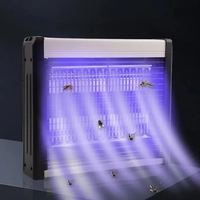 BUFFER® Masaüstü veya Duvara Asılabilen 4W Sessiz Sinek Öldürücü UV Mor Işıklı Makina - 3