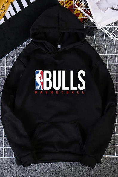 Unisex Nba Baskılı Sweatshirt