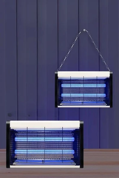 BUFFER® Masaüstü veya Duvara Asılabilen 6W Sessiz Sinek Öldürücü UV Mor Işıklı Makina - 6