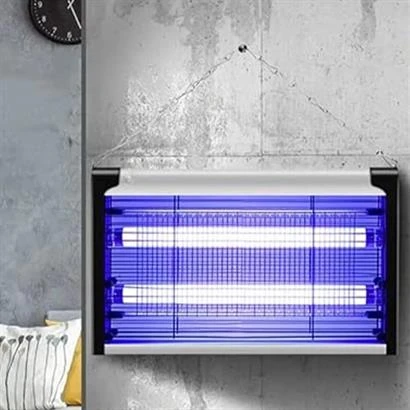 BUFFER® Masaüstü veya Duvara Asılabilen 4W Sessiz Sinek Öldürücü UV Mor Işıklı Makina - 2