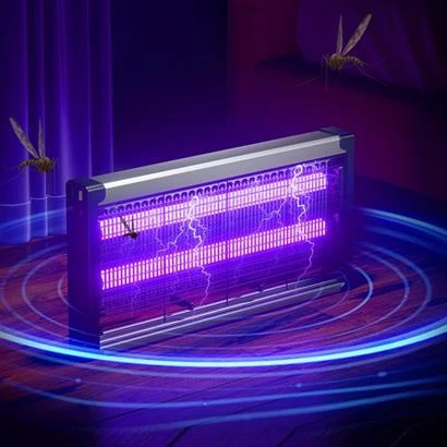 BUFFER® Masaüstü veya Duvara Asılabilen 10W Uzun Enli Sessiz Sinek Öldürücü UV Mor Işıklı Makina - 2