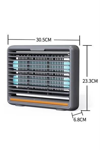 BUFFER® Düşük Güç Tüketimli 6W Masaüstü veya Duvara Asılabilen Sinek Öldürme Cihazı - 8