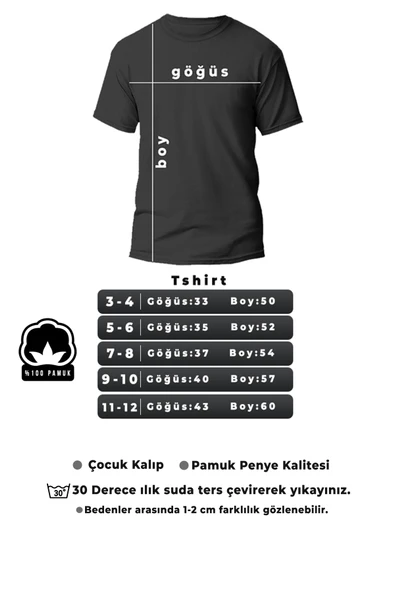 Çocuk Californıa Baskılı Pamuklu Tshirt - 3