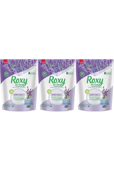 Dalan Roxy Bio Clean Matik Sabun Tozu Lavanta Bahçesi 3 x 800 gr