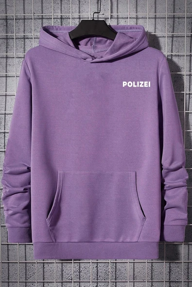 Unisex Polizei Sırt Baskılı Sweatshirt - 10