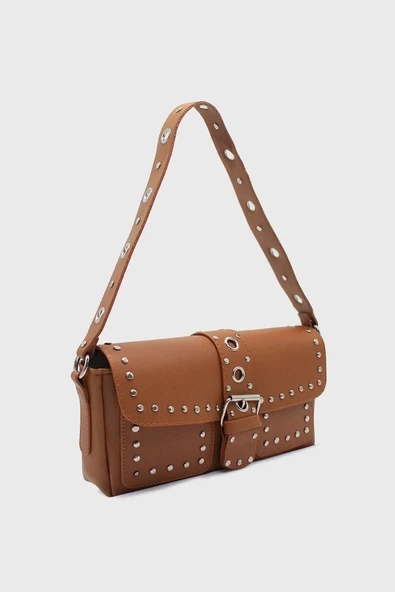 Kadın Taba Zımbalı Kol Çantası - Resim 2