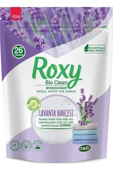 Dalan Roxy Matik Lavanta Sabun Tozu 5 x 800 G