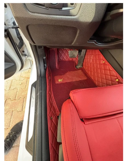 Bmw 320 İ Aracına Özel 8d Çift Katmanlı Havuzlu Paspas Takımı