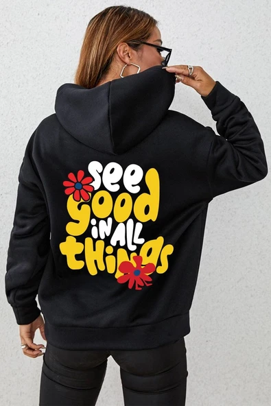 Unisex Good things Sweatshirt ürün görseli 1