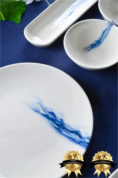 Farika Porselen Toros 16 Parça 6 Kişilik Porselen Kahvaltı Takımı