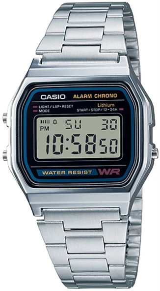 Casio A158WA-1DF Unisex Kol Saati