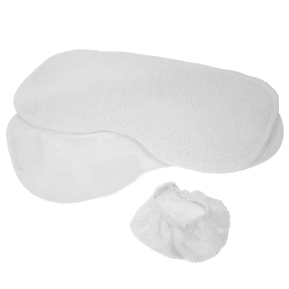 Fakir Alina Clean Buharlı Temizleyici ile Uyumlu Yer Mop Bezi ve Cam Bezi