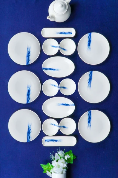 Farika Porselen Toros 16 Parça 6 Kişilik Porselen Kahvaltı Takımı - 2