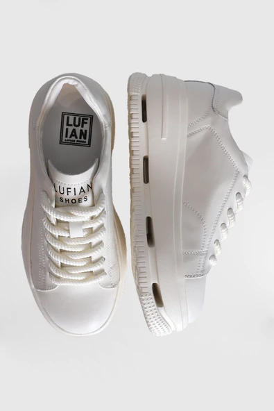 Lufian Agatha Kadın Sneaker Ayakkabı Beyaz 121230007 - 5