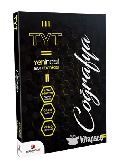 TYT Coğrafya Video Konu Anlatım ve Çözümlü Soru Bankası Sistemplus Yayınları