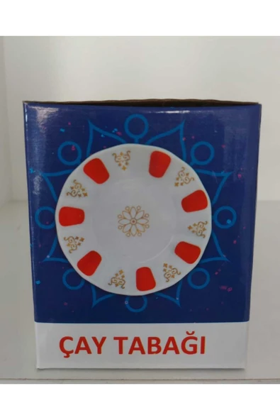 newlife acessories NEWLİFE PORSELEN ÇAY TABAĞI 12 Lİ - 3