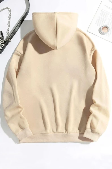 Unisex Moon Phases Baskılı Sweatshirt - Resim 8