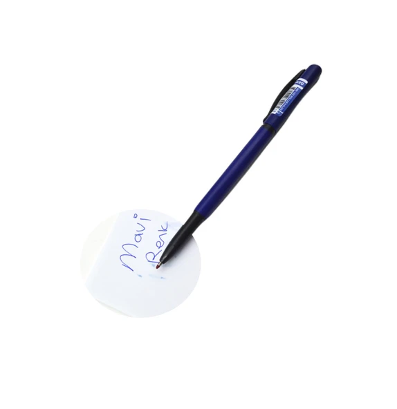 Mikro Tükenmez Kalem Karışık Renk Mavi 1 AdetMR - 2