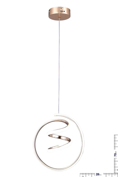 AMAZON TEKLİ GOLD AVİZE - 2