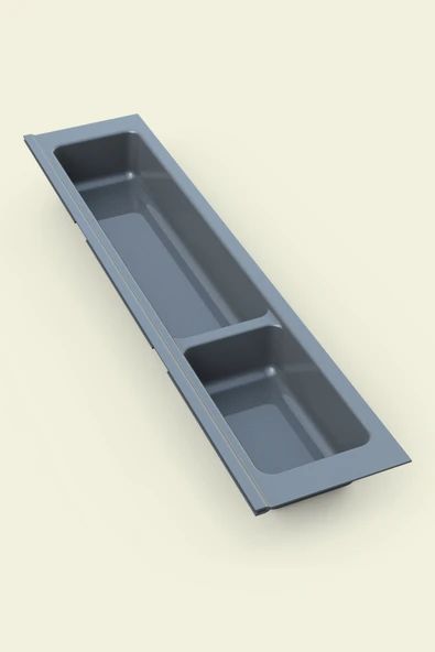 Mutfak Çekmece Içi Düzenleyici, Kaşıklık 84Cm X 48Cm Yanlar Ve Boydan 4Cm Kesilebilir, Antrasit - 6