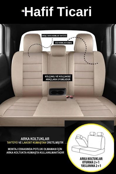 Peugeot Partner Tepe  Van  2+1 Panelvan    2008-2018   Başak Serisi 2+1 Ticari Tay Tüyü - 3