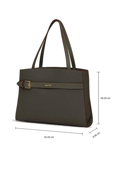 Nautica Kadın Omuz Çantası A.Haki CN7101T - Resim 8