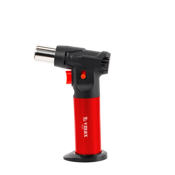 Doldurulabilir Pürmüz Çakmak - Torch - Metal Başlıklı - A10 - Kırmızı ürün görseli