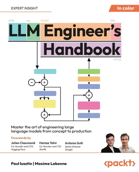 LLM Engineer's Handbook: Master the art of engineering large language models from concept to production Iusztin Labonne ürün görseli