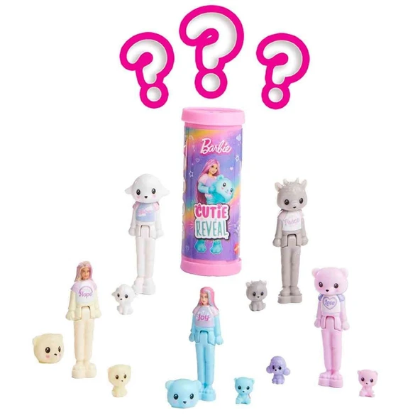 JCR15 Mini Barbieland Cutie Reveal Sürpriz Bebek ürün görseli