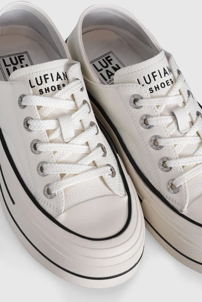 Lufian Pamela Kadın Sneaker Ayakkabı Beyaz 121230001 - 3
