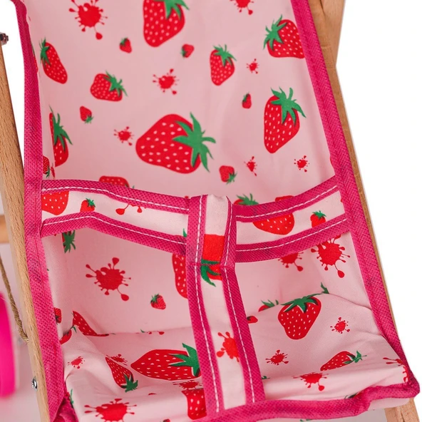 2519 Katlanabilir Ahşap Puset -Uzay Ahşap - Resim 2