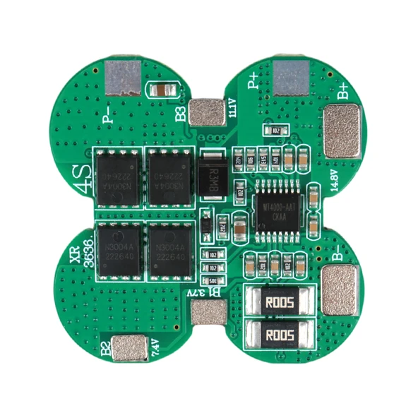 Ayt Weko 4S 14.8V-16.8V 15A Li-iOn Pil 18650 Bms Koruma Kartı Devre Şarj Akım Koruma Devresi Matkap Vidalama İçin
