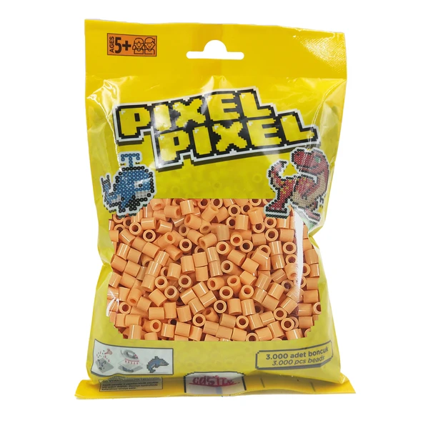 3000 Adet Midi Boncuk Açık Bej- Pixel Pixel PPB-3000-05 - 2