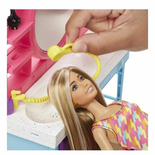 HKV00 Barbie Muhteşem Kuaför Oyun Seti - 5
