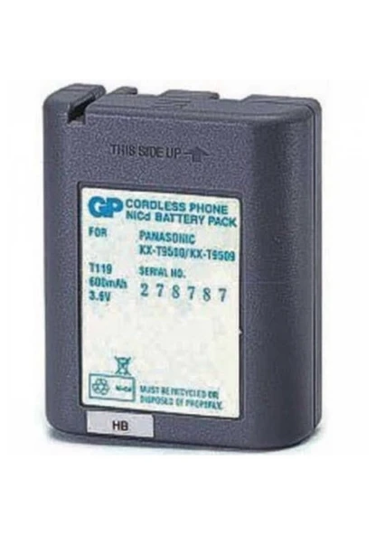 Gp T119 Panasonic Telsiz Telefon Pili