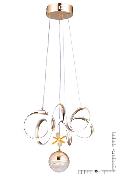 LİZBON TEK TOP GOLD AVİZE - 1