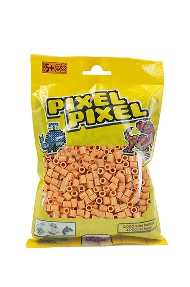 3000 Adet Midi Boncuk Açık Bej- Pixel Pixel PPB-3000-05