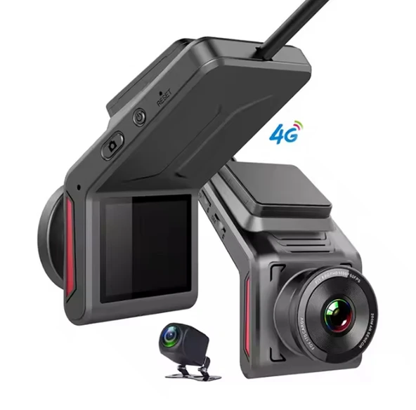 1080p Araç içi Kamera - 4g Araç Kamerası - GPS Takip Sistemi - Wifi - Sim Kartı Tak / Kullan - 4