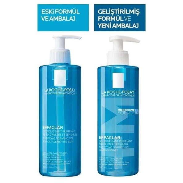 La Roche Posay Effaclar Temizleme Jeli 400 ml x2 - 2
