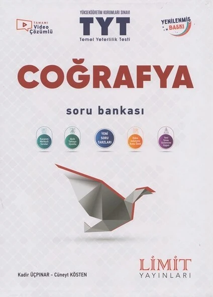TYT Coğrafya Soru Bankası Limit Yayınları