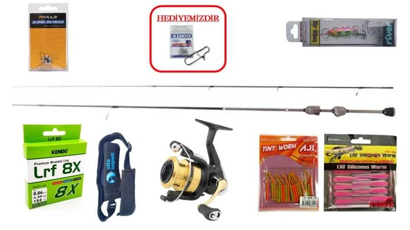 Ryuji Matrix Fuji 185 cm 0.4-2 gr & Daiwa RS 500 LRF Seti