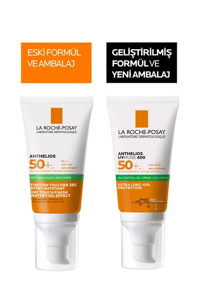 La Roche-Posay Anthelios UVmune Oil Control Gel Cream Spf 50+ 2 x 50 ml - 2