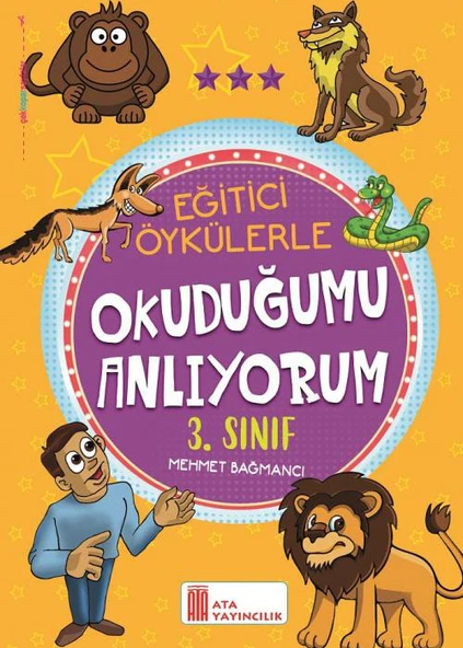 3. Sınıf Okula Yardımcı Eğitici Okuduğumu Anlıyorum - Dikkat ve Zeka Gelişimi - 10 lu Hikaye Seti - Resim 3