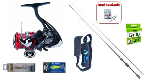 Ryuji Matrix Fuji 198cm 0.8-6 gr & Daiwa Ninja 23 LT 1000 LRF Seti