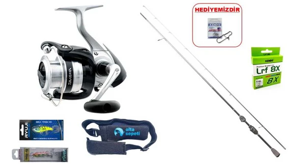 Ryuji Matrix Fuji 228cm 0.8-6g & Daiwa Strikeforce 2000B LRF Seti